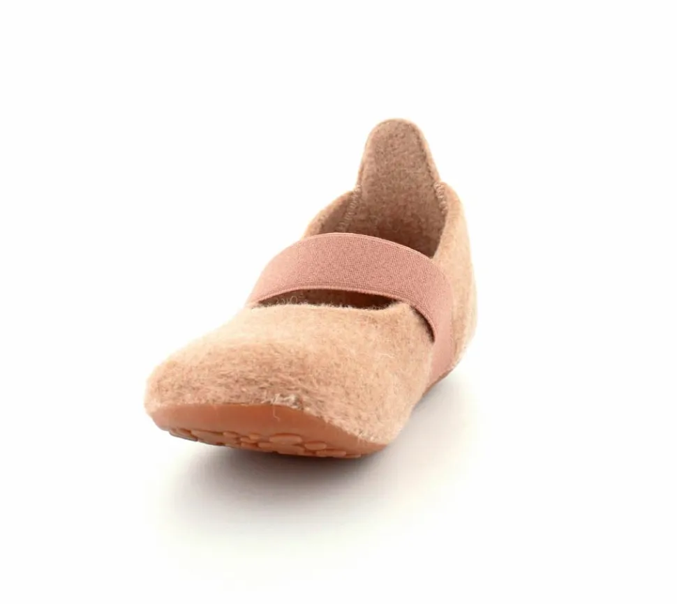 Ballet Rose Wool Hjemmesko