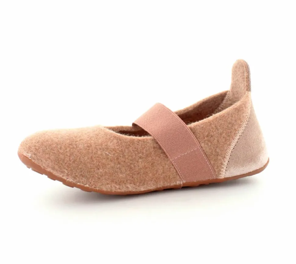 Ballet Rose Wool Hjemmesko