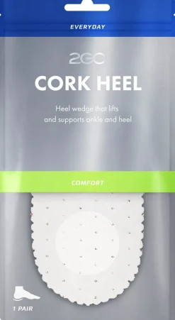 Cork Halfsole Heel Wedge Women