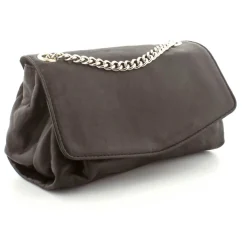 Elegant Skindtaske Med Kæde