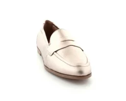 Elina Guld Skind loafer