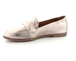 Elina Guld Skind loafer