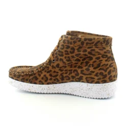 Emma Leopard Snørestøvle
