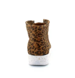 Emma Leopard Snørestøvle