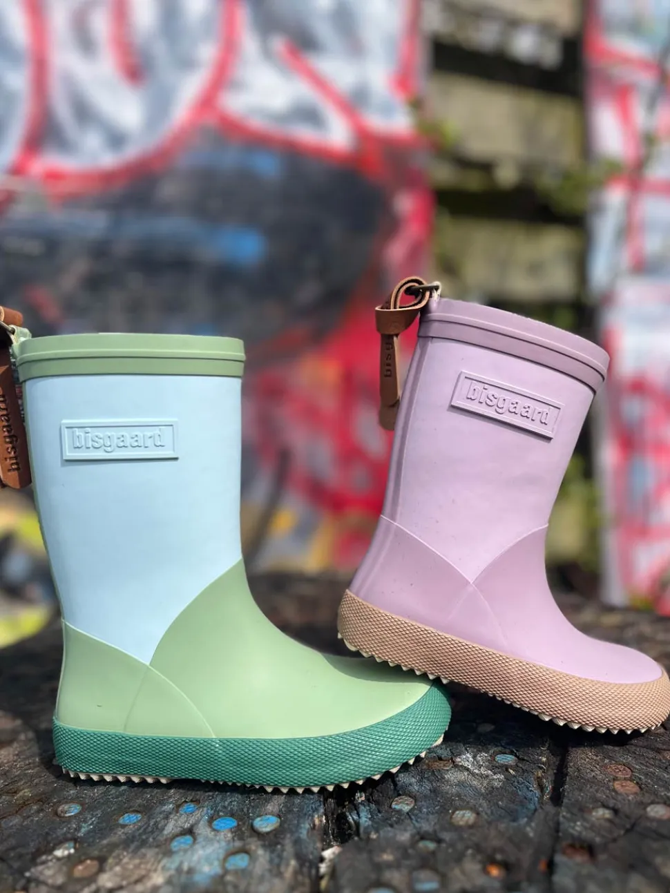 Fashion Misty Blue Gummistøvle