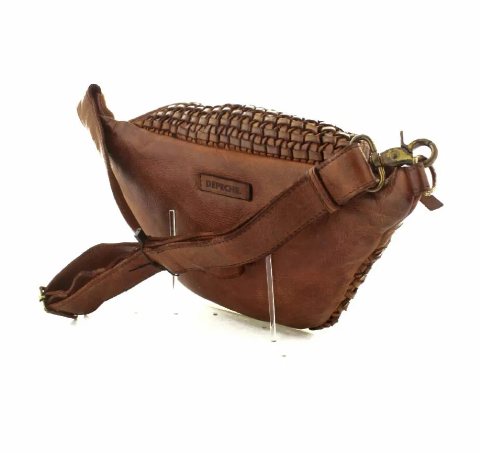 Flettet Skind Bumbag