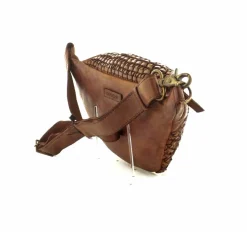 Flettet Skind Bumbag