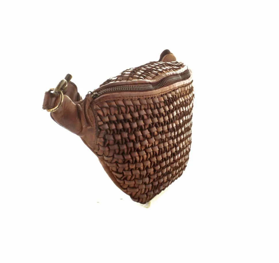 Flettet Skind Bumbag