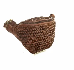 Flettet Skind Bumbag