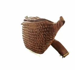 Flettet Skind Bumbag