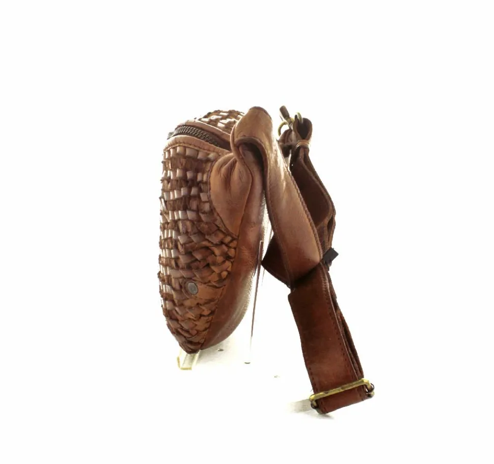 Flettet Skind Bumbag