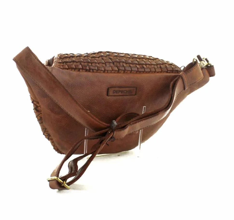 Flettet Skind Bumbag