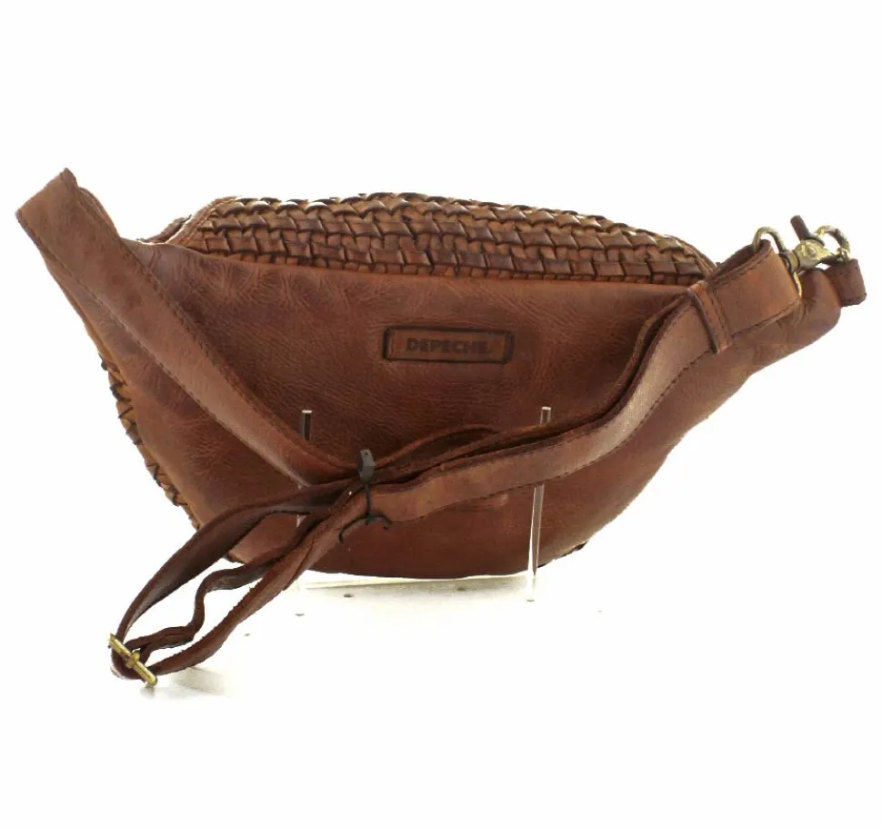 Flettet Skind Bumbag