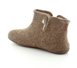 Hjemmesko med uldfoer