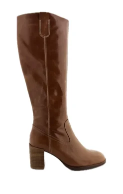 Langskaftet Skind Støvle