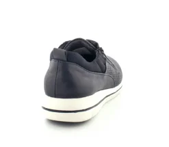 Leaf Lace Marine Blue