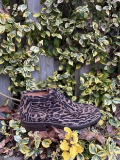 Leopard Cuoio Støvle