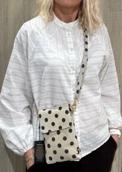 Mobile Bag Black Dots