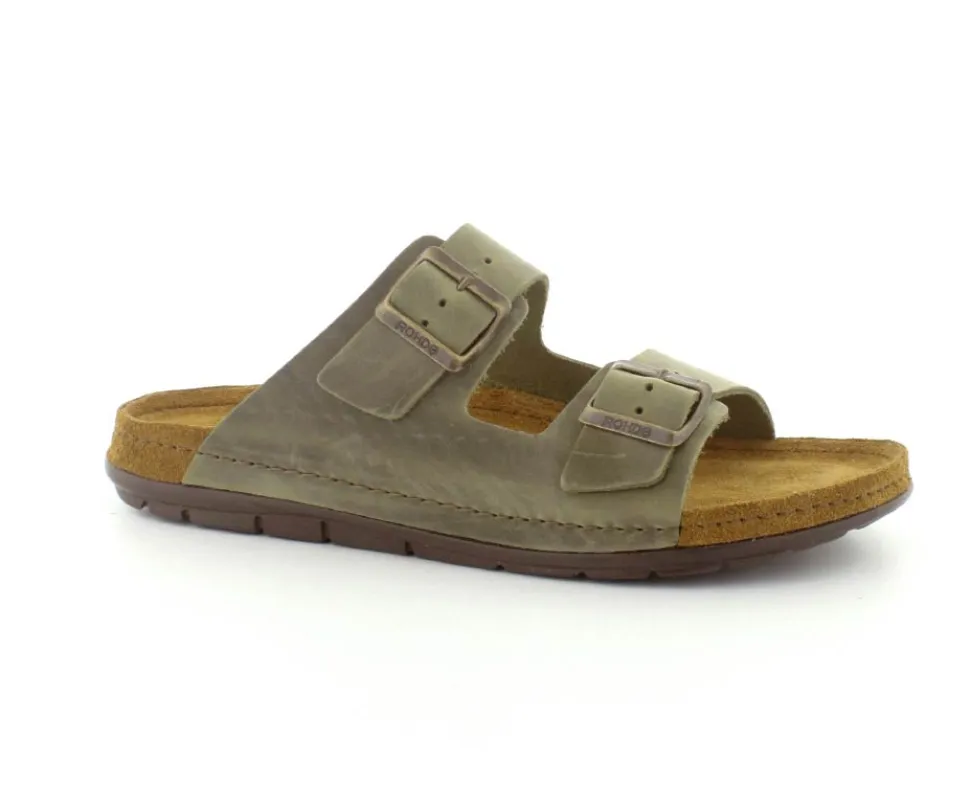 Rodigo Olive Slippers