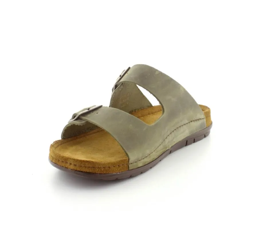 Rodigo Olive Slippers