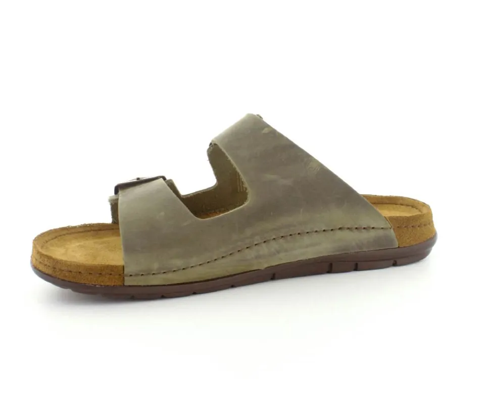 Rodigo Olive Slippers