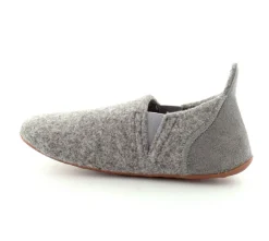 Sailor Grey Wool Hjemmesko