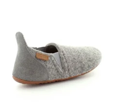 Sailor Grey Wool Hjemmesko