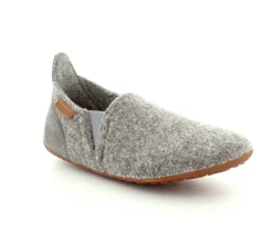 Sailor Grey Wool Hjemmesko