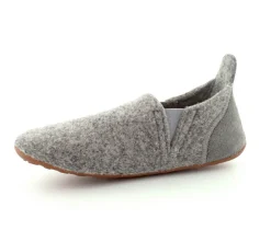 Sailor Grey Wool Hjemmesko
