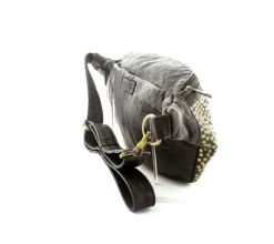 Skind Bumbag Guldnitter