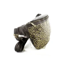 Skind Bumbag Guldnitter