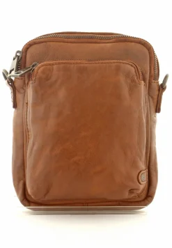 Skind Mobiltaske Cognac