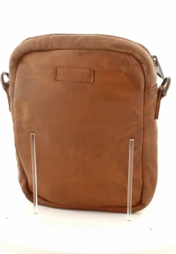 Skind Mobiltaske Cognac