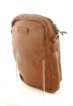 Skind Mobiltaske Cognac