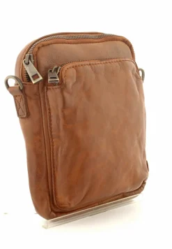 Skind Mobiltaske Cognac