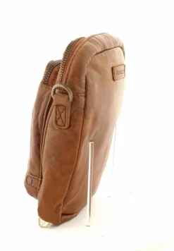 Skind Mobiltaske Cognac