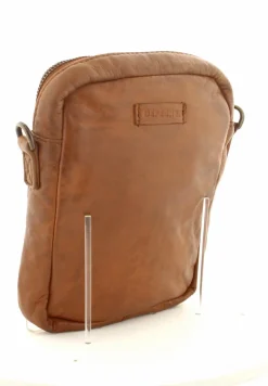 Skind Mobiltaske Cognac