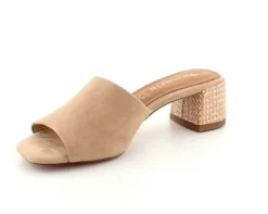 Tan Suede Sandal