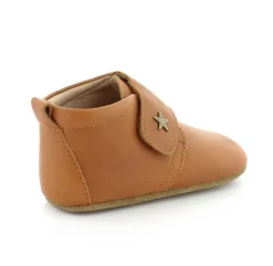 Velcro Star Skind Hjemmesko