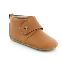 Velcro Star Skind Hjemmesko