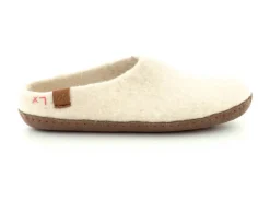 Wool Slippers Offwhite
